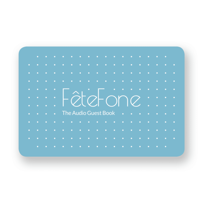 Audio Guest Book Gift Card